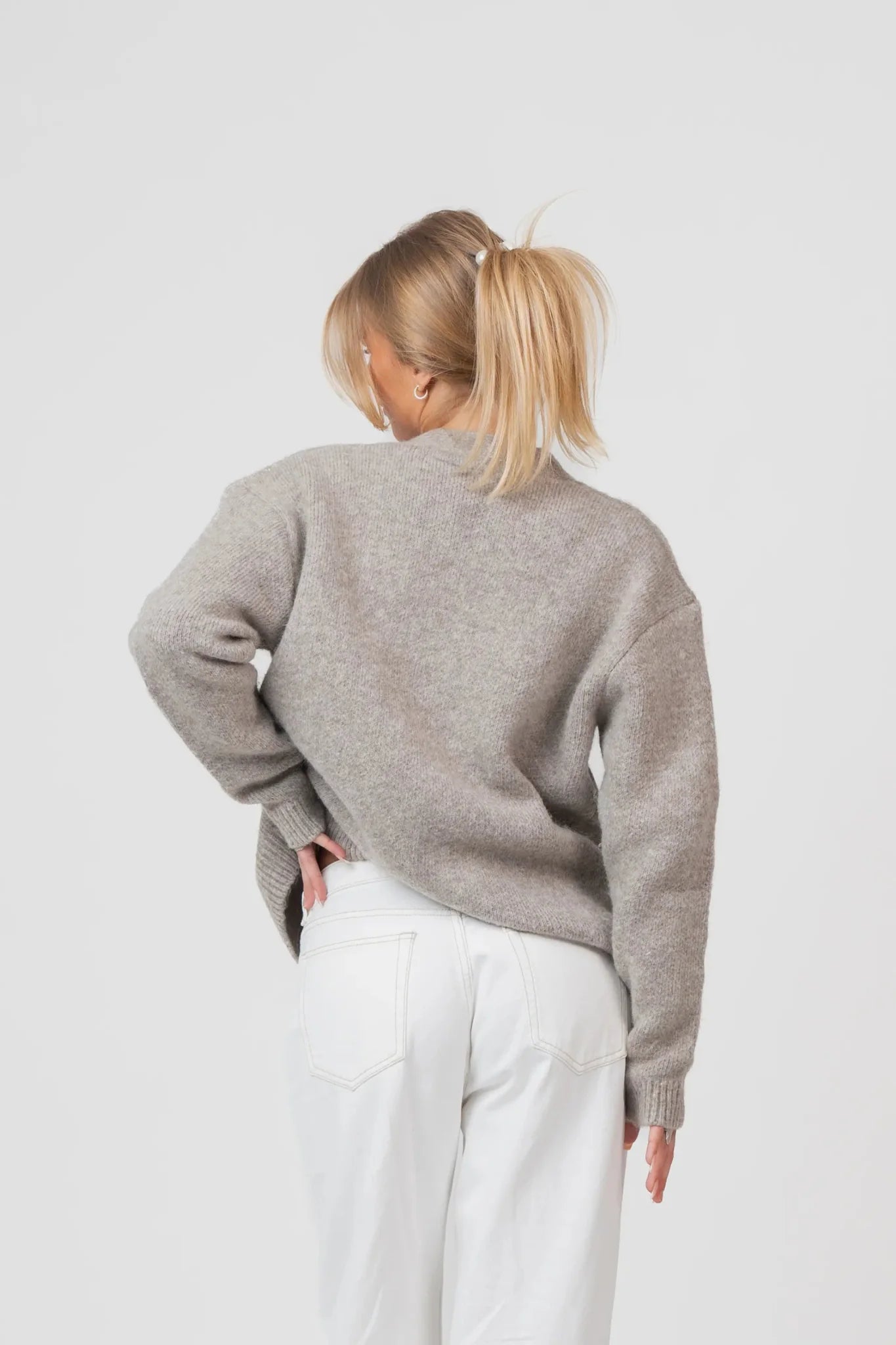 Cardigan Grå | Skagen-clothing.dk